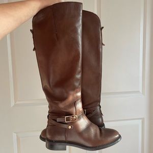 FRANCO SARTO LEATHER BOOTS